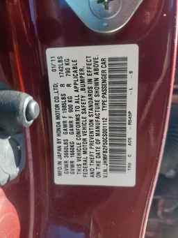 2012 HONDA CIVIC