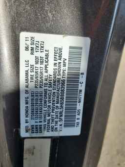 2011 HONDA ODYSSEY