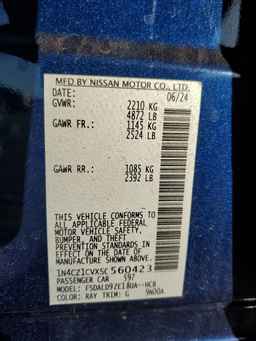 2025 NISSAN LEAF