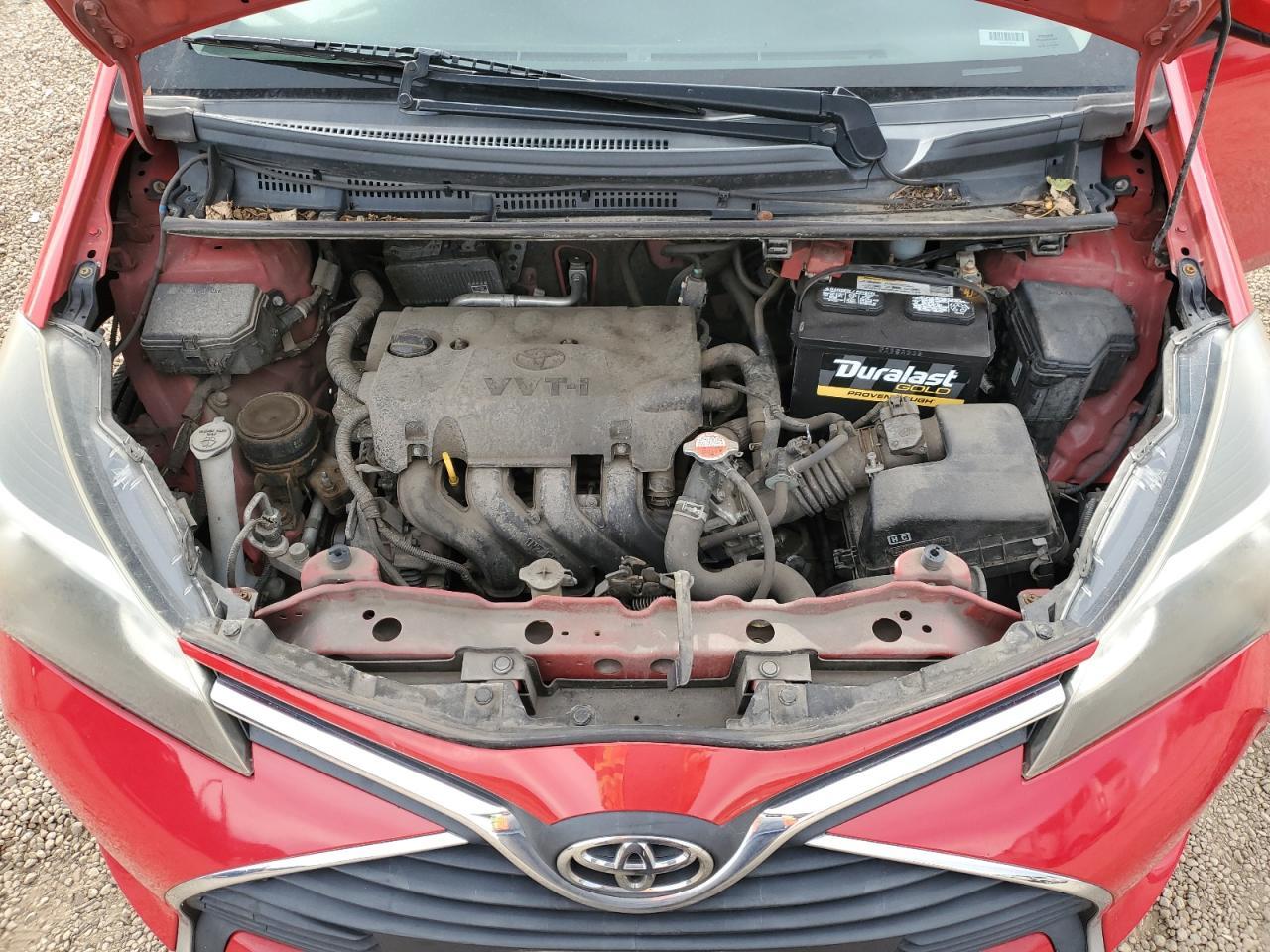 2016 TOYOTA YARIS