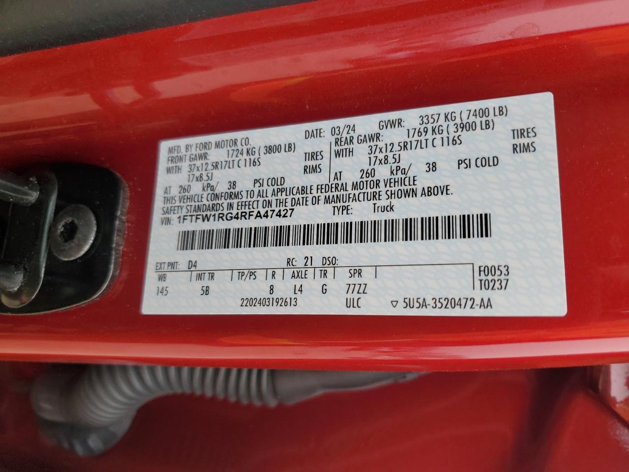 2024 FORD F-150
