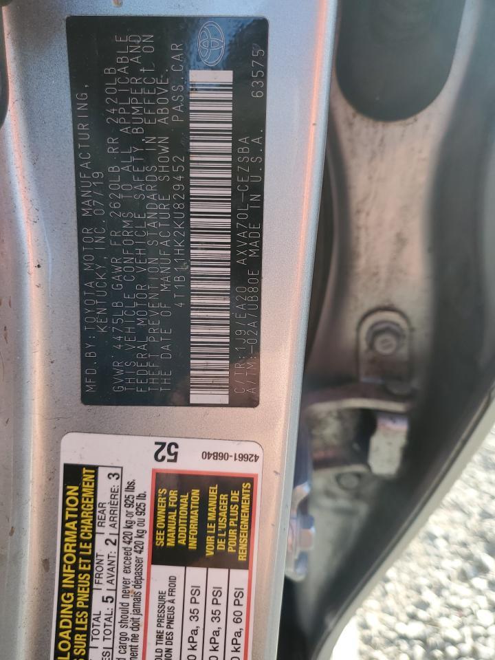 2019 TOYOTA CAMRY