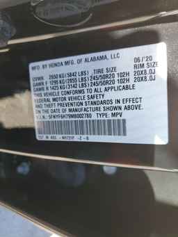 2021 HONDA PILOT