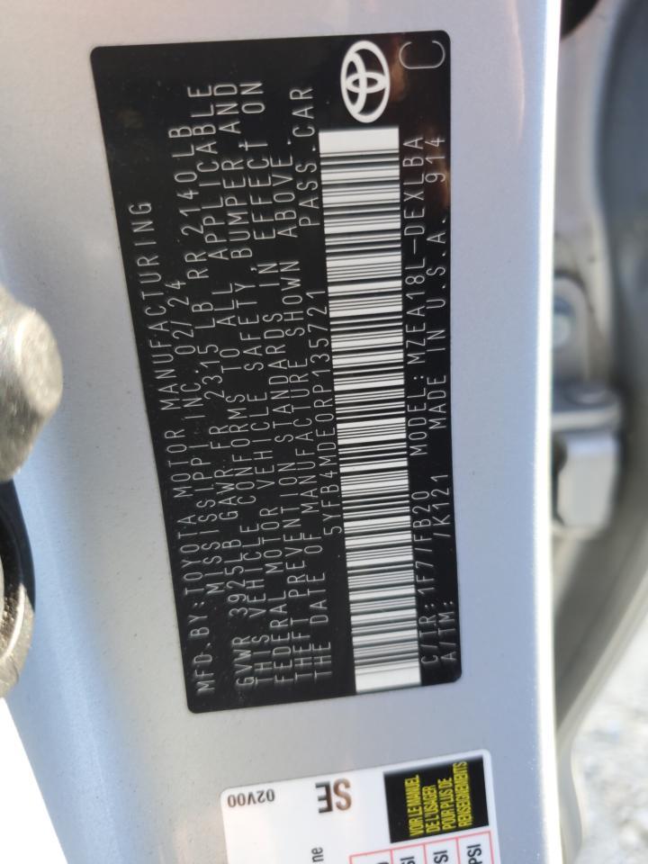 2024 TOYOTA COROLLA