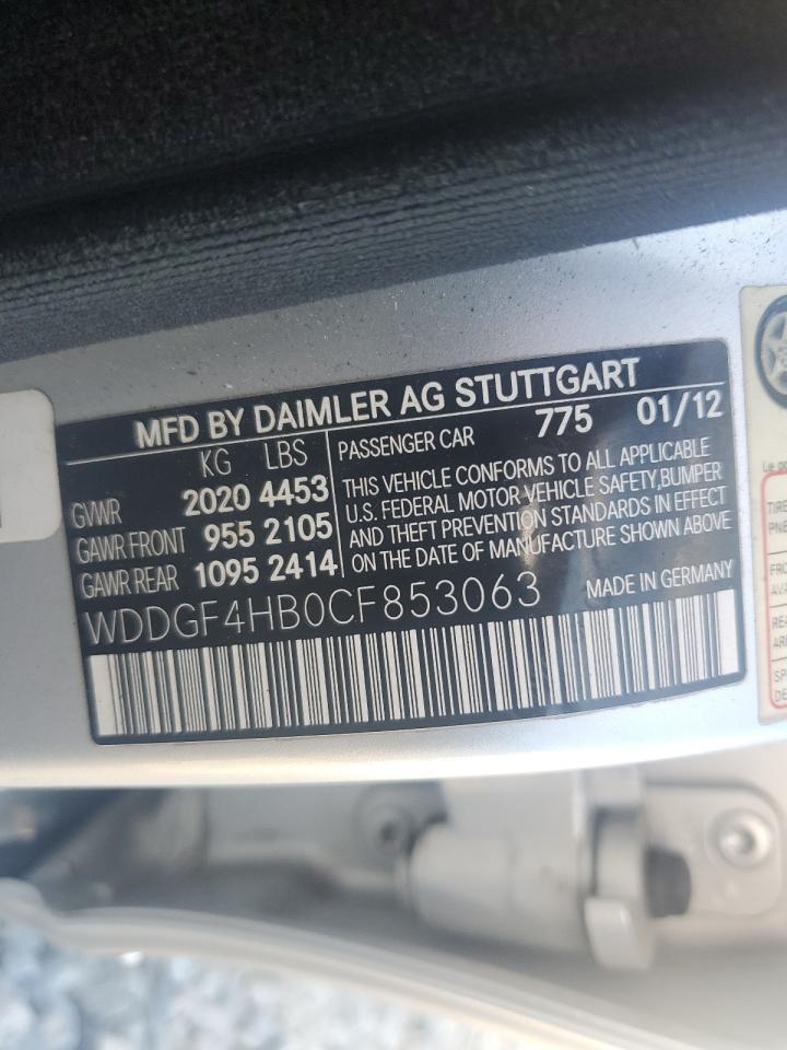 2012 MERCEDES-BENZ C-CLASS