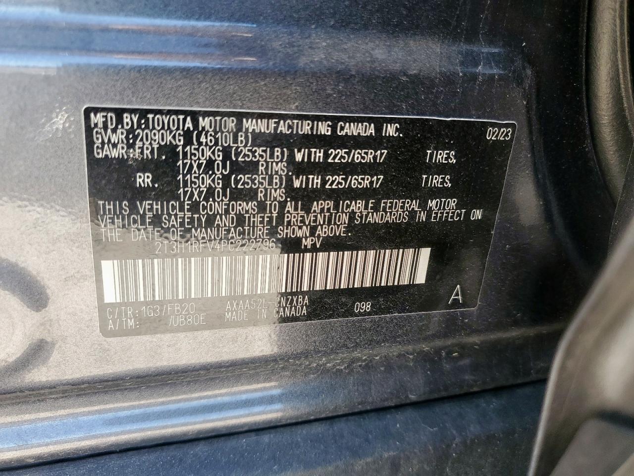2023 TOYOTA RAV4