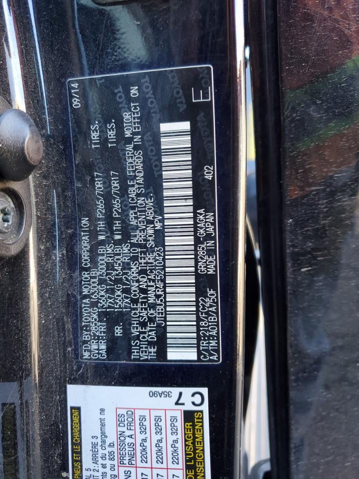 2015 TOYOTA 4Runner
