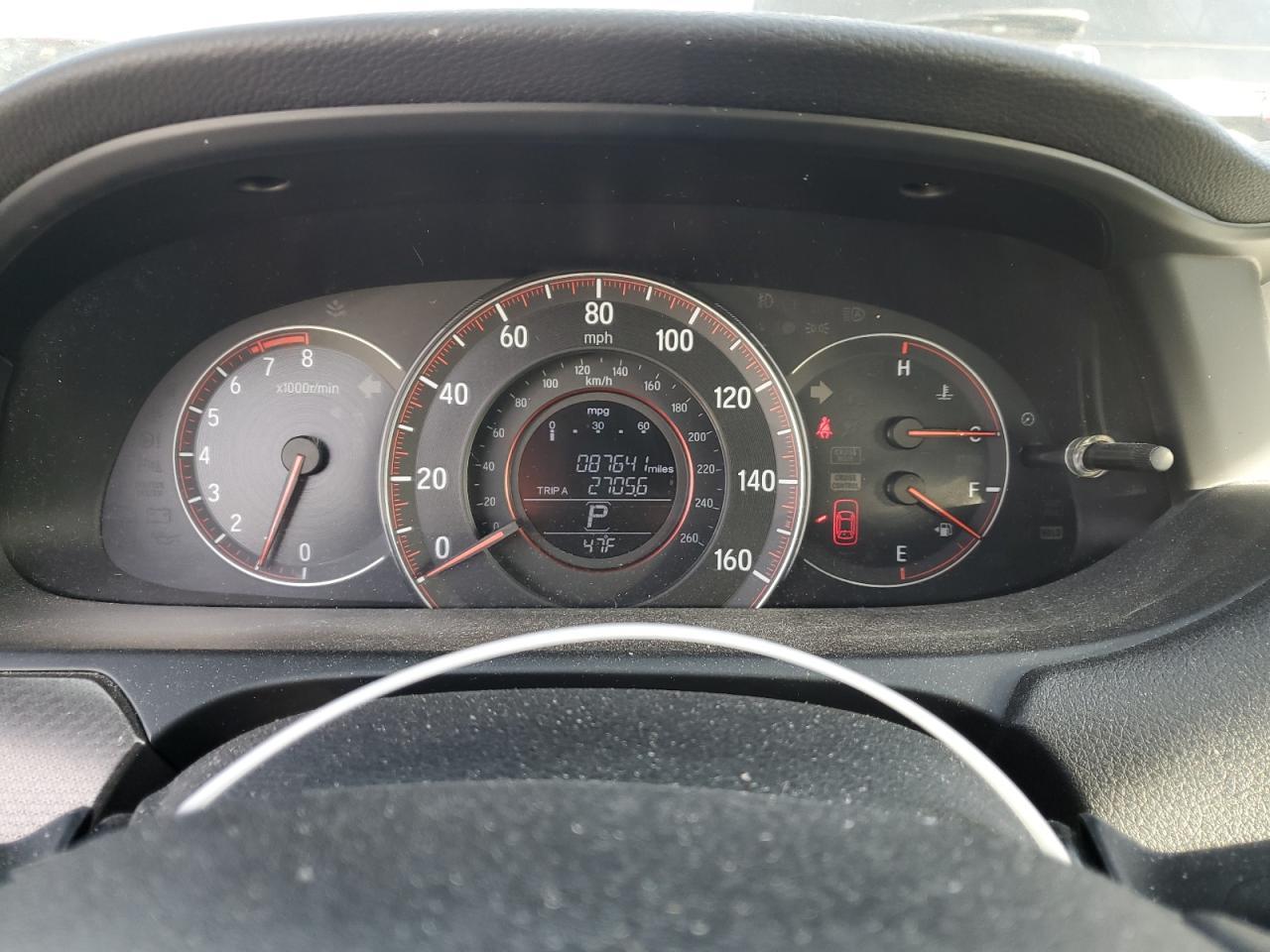 2016 HONDA ACCORD