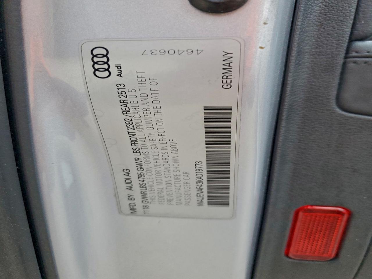 2019 AUDI A4