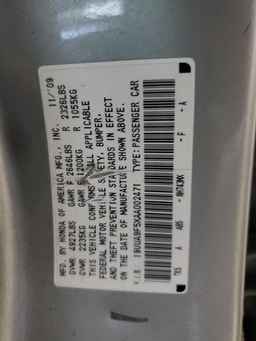 2010 ACURA TL