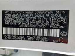2016 LEXUS ES 300H