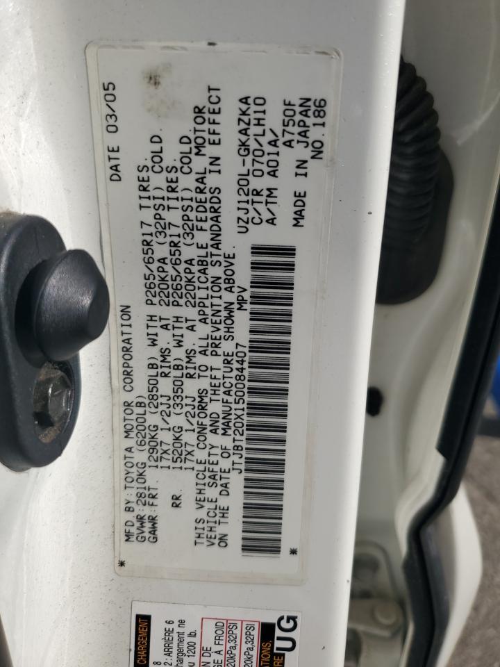 2005 LEXUS Gx 470