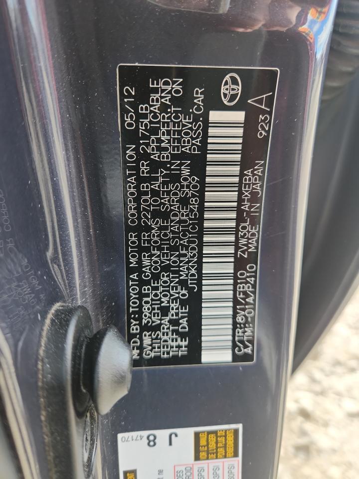 2012 TOYOTA PRIUS