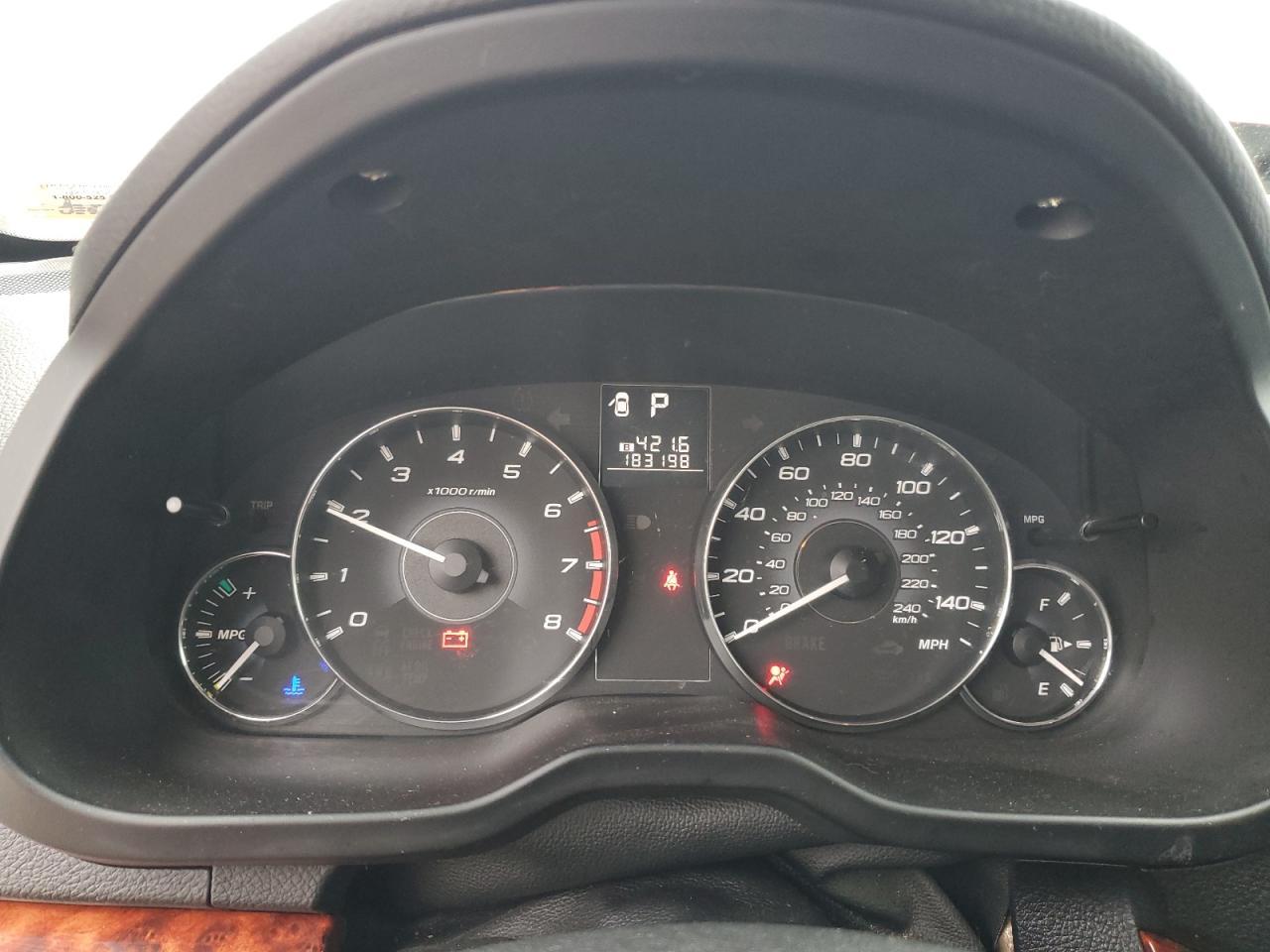 2012 SUBARU Legacy