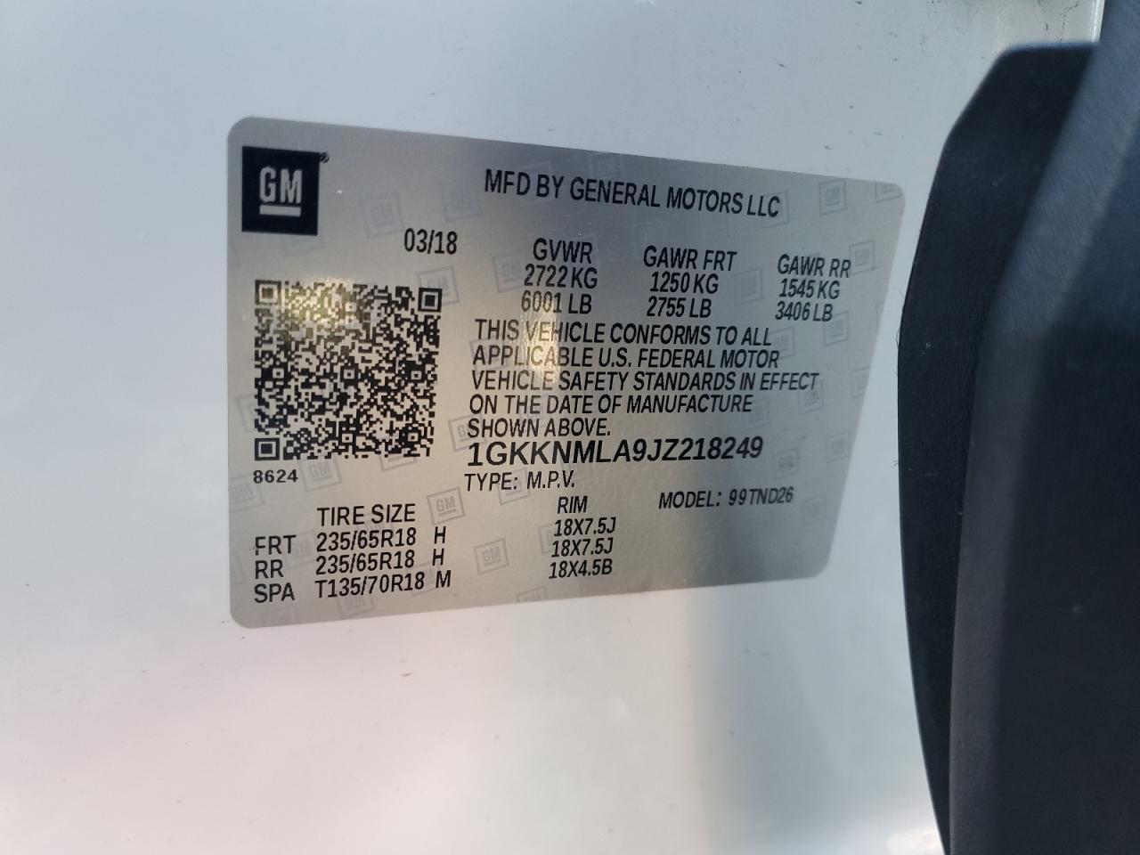 2018 GMC ACADIA