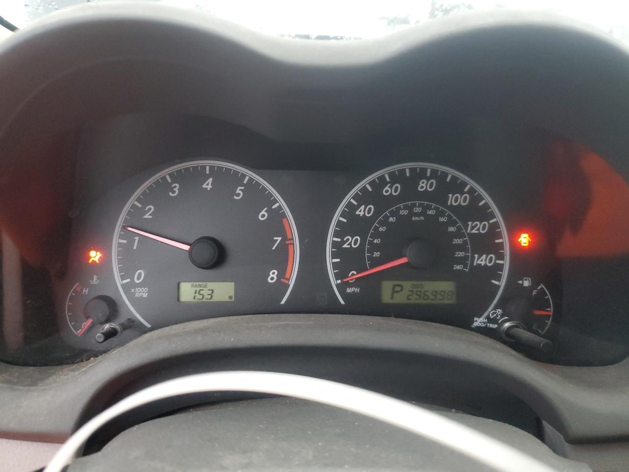 2009 TOYOTA COROLLA