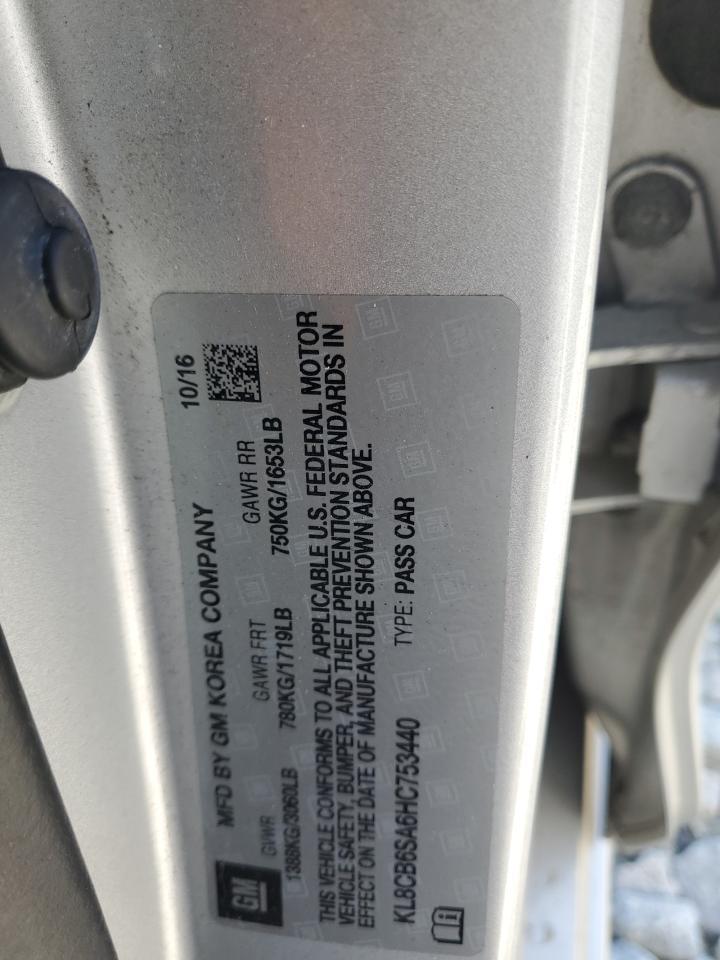 2017 CHEVROLET Spark