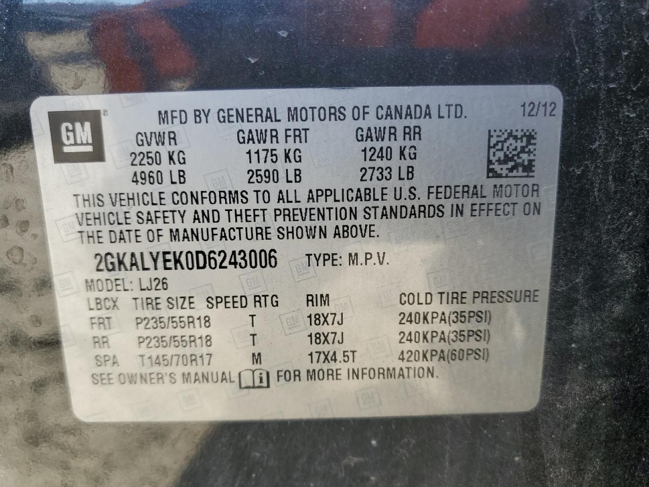 2013 GMC Terrain