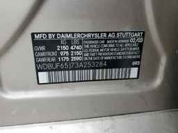 2003 MERCEDES-BENZ E-Class