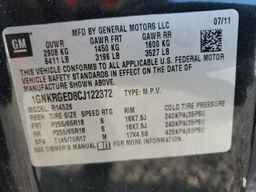 2012 CHEVROLET TRAVERSE