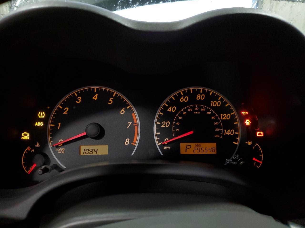 2009 TOYOTA COROLLA