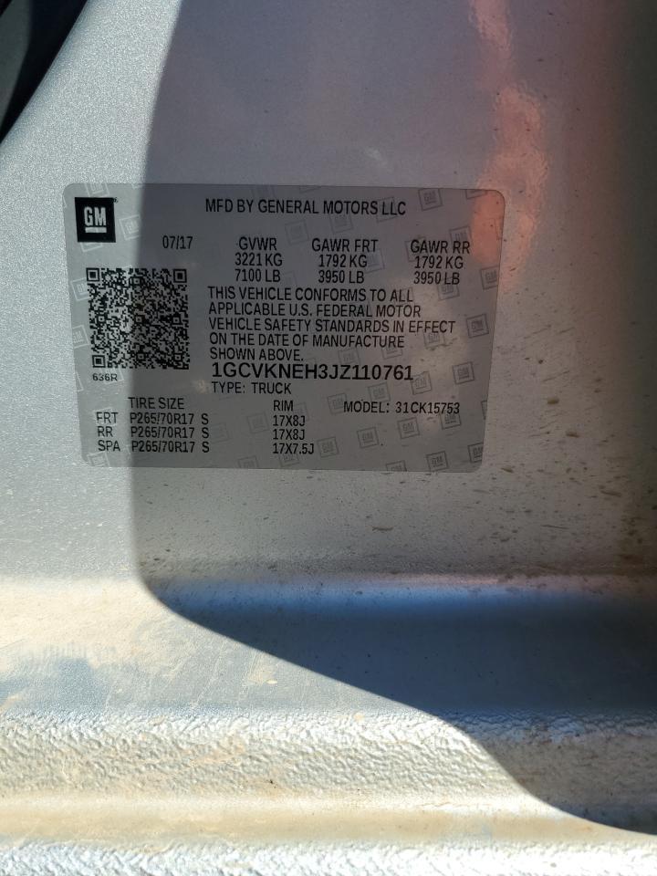 2018 CHEVROLET Silverado