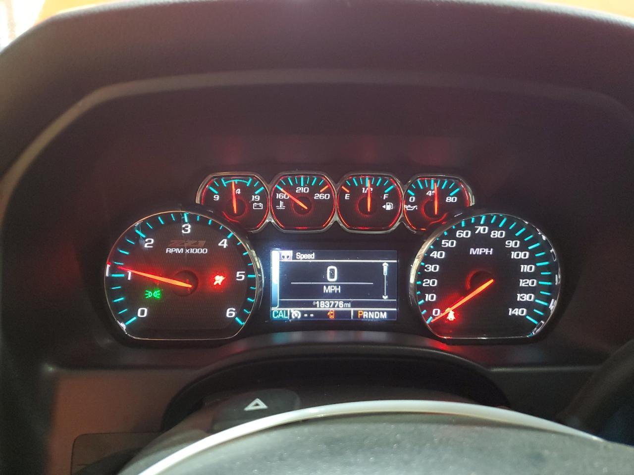 2016 CHEVROLET SILVERADO 1500