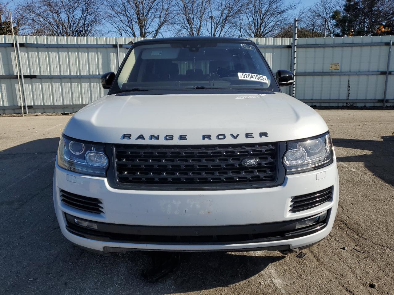 2017 LAND ROVER RANGE ROVER