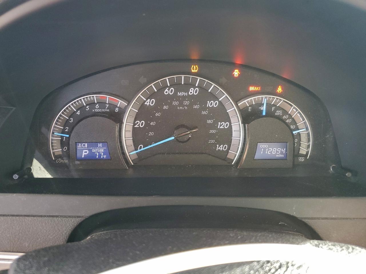 2014 TOYOTA CAMRY
