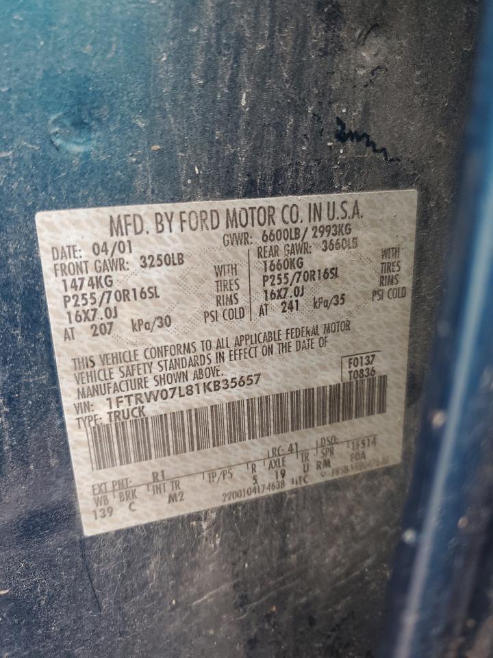 2001 FORD F-150