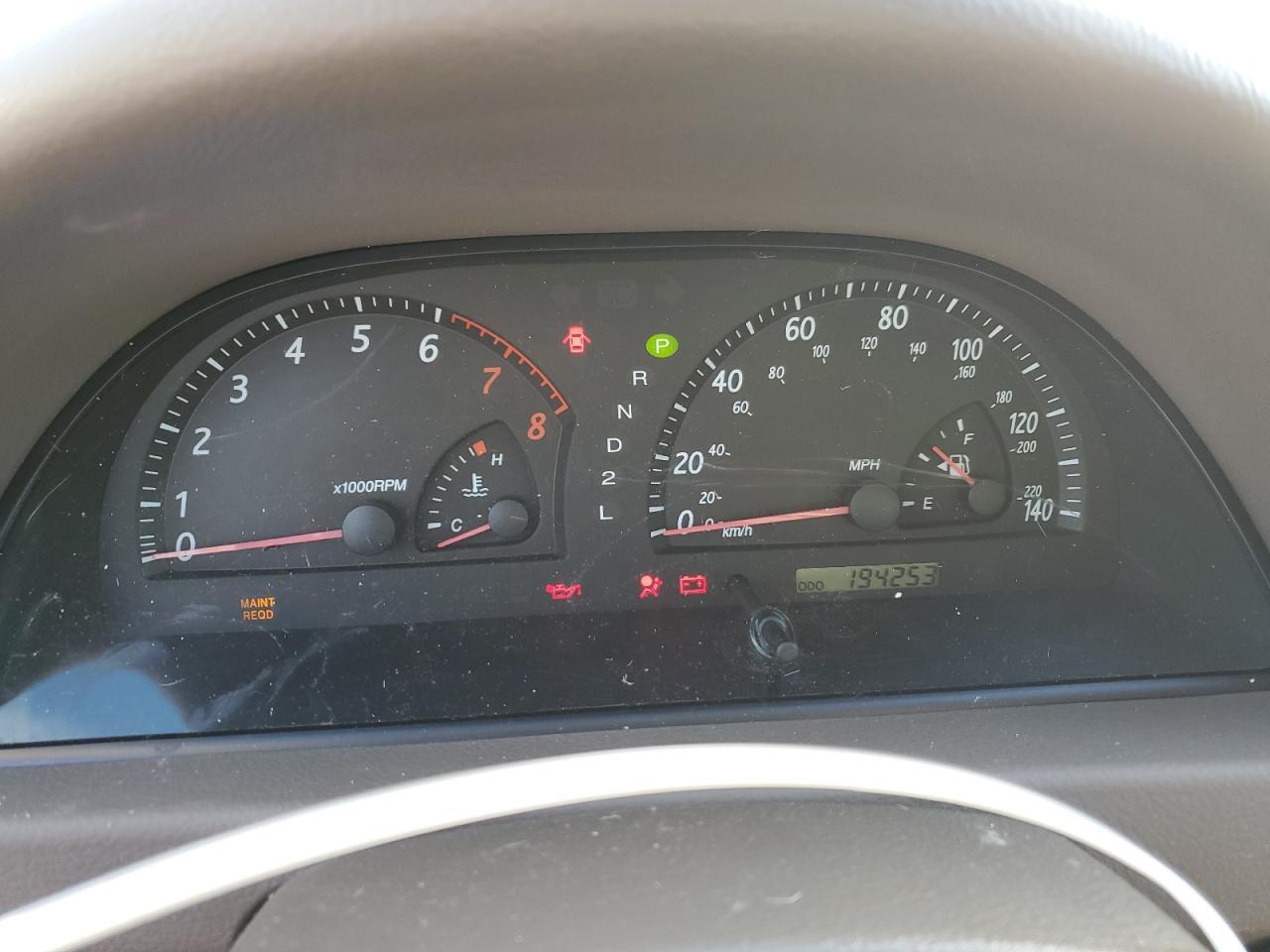 2004 TOYOTA CAMRY