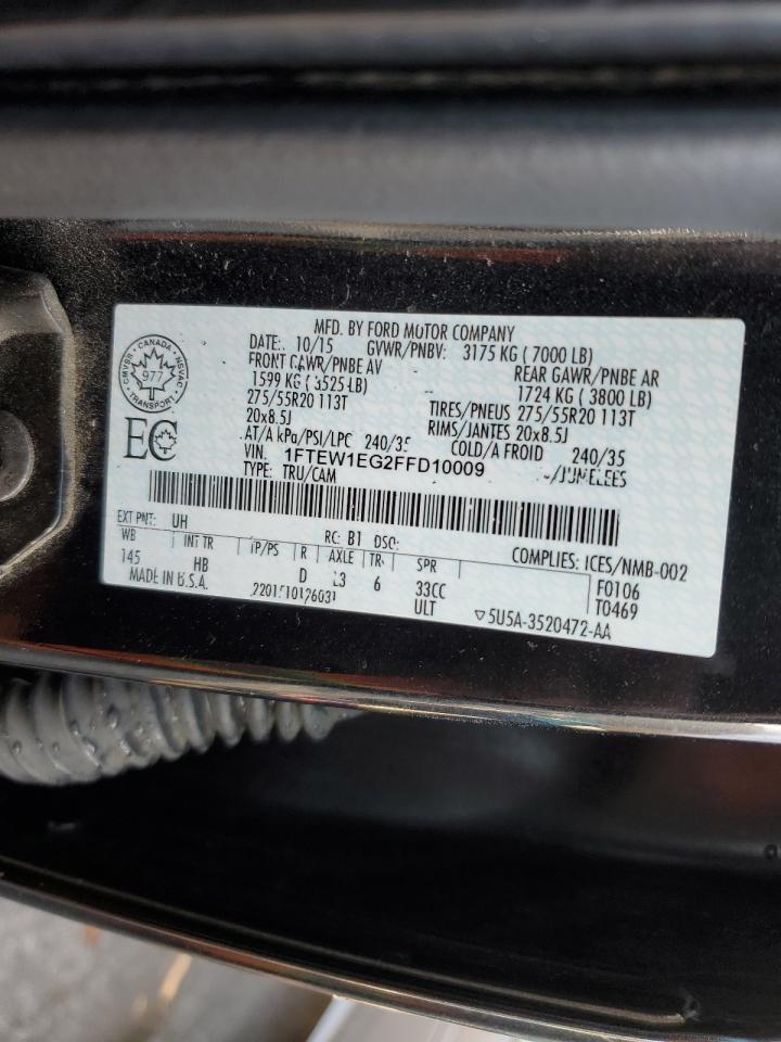 2015 FORD F-150