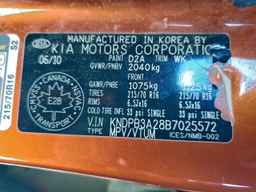 2011 KIA SPORTAGE