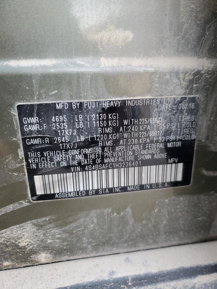 2017 SUBARU Outback