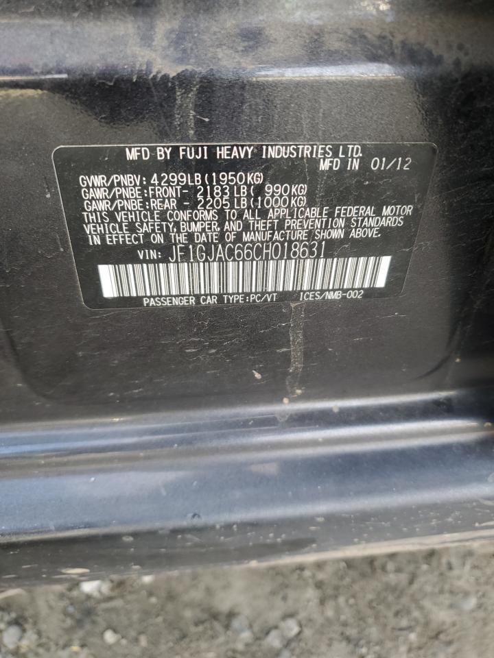 2012 SUBARU IMPREZA