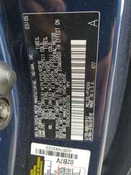 2005 TOYOTA SIENNA