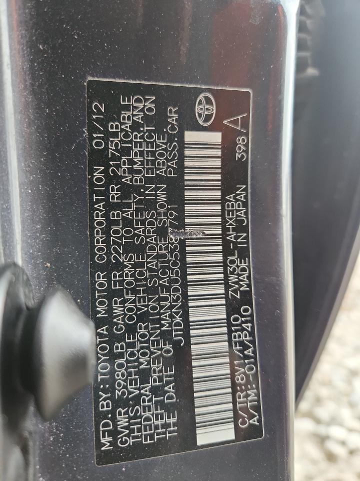 2012 TOYOTA PRIUS