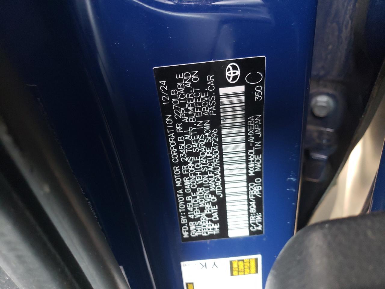 2024 TOYOTA PRIUS