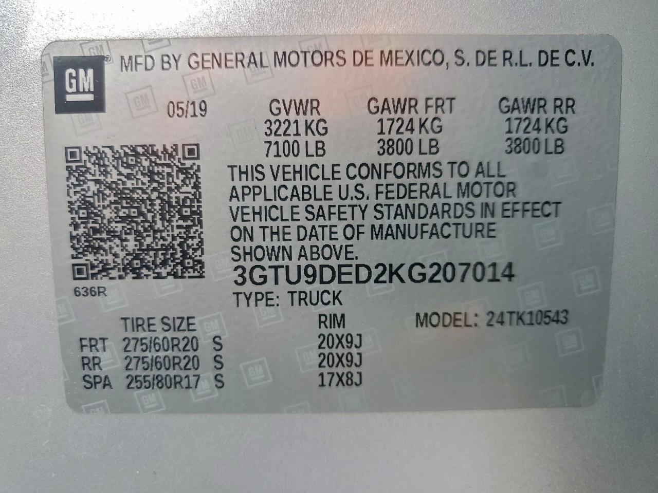 2019 GMC Sierra