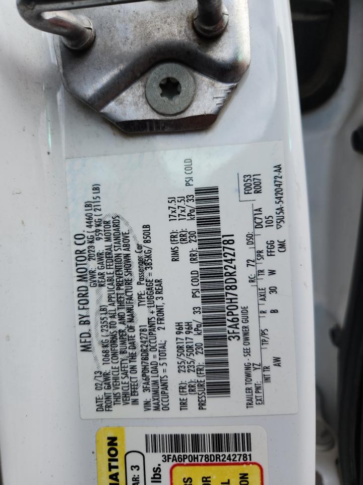 2013 FORD FUSION