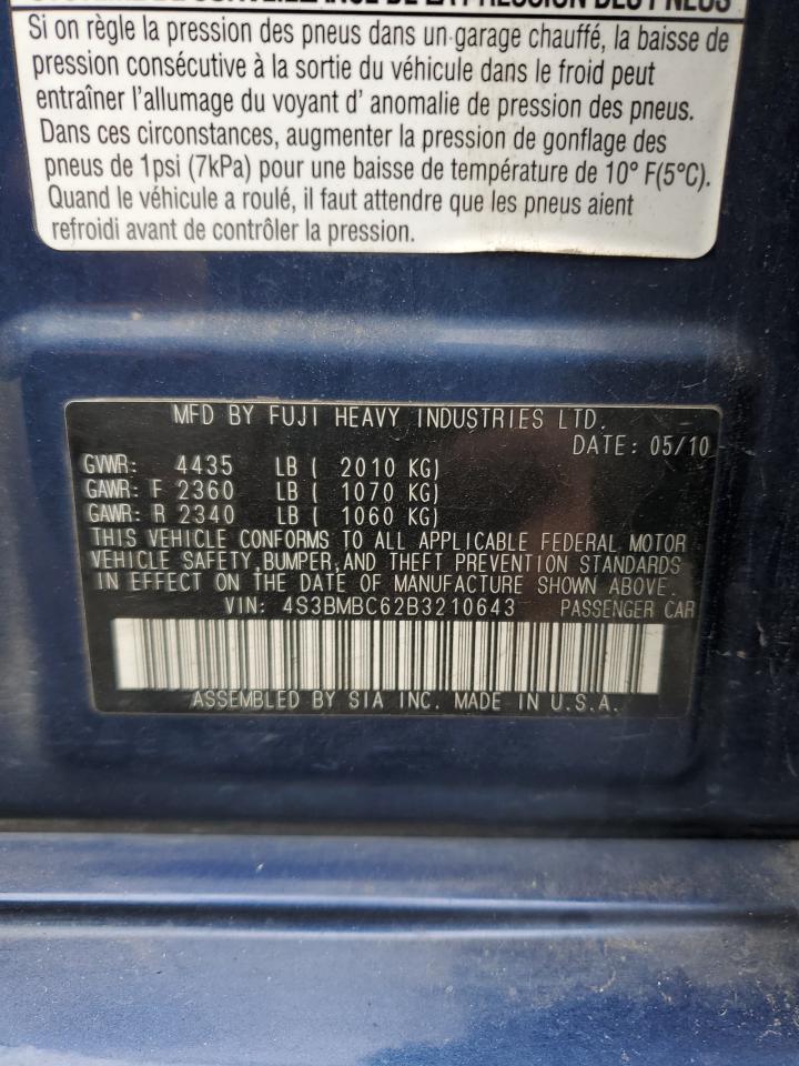 2011 SUBARU Legacy