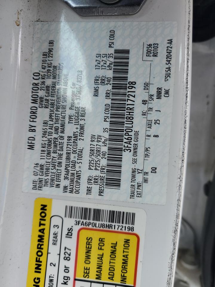 2017 FORD FUSION