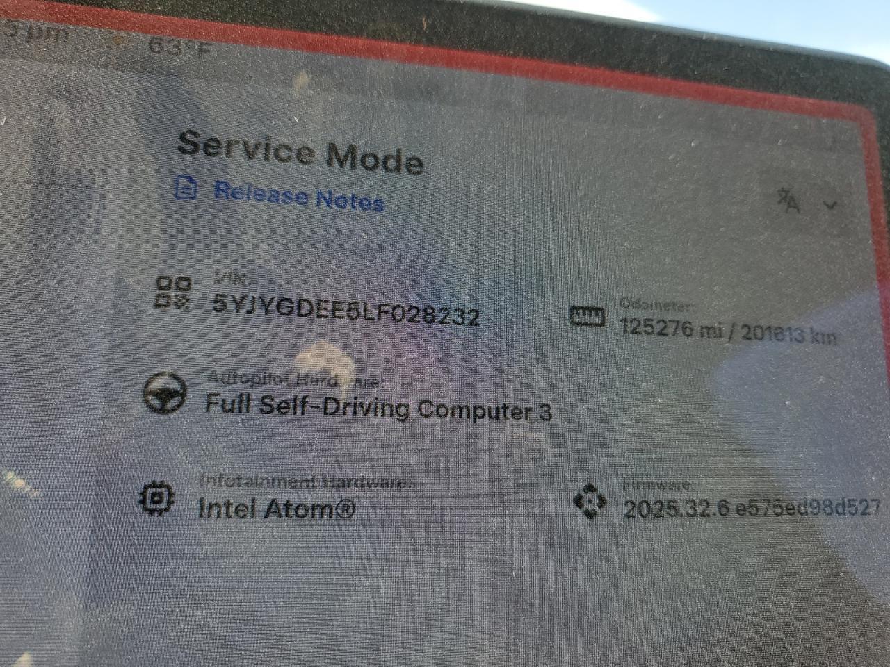 2020 TESLA MODEL Y