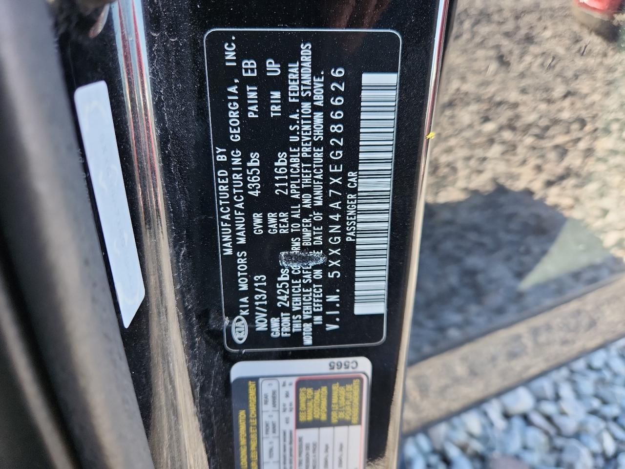 2014 KIA OPTIMA