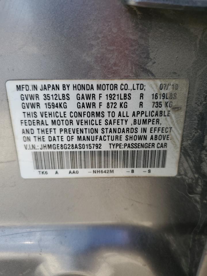 2010 HONDA FIT