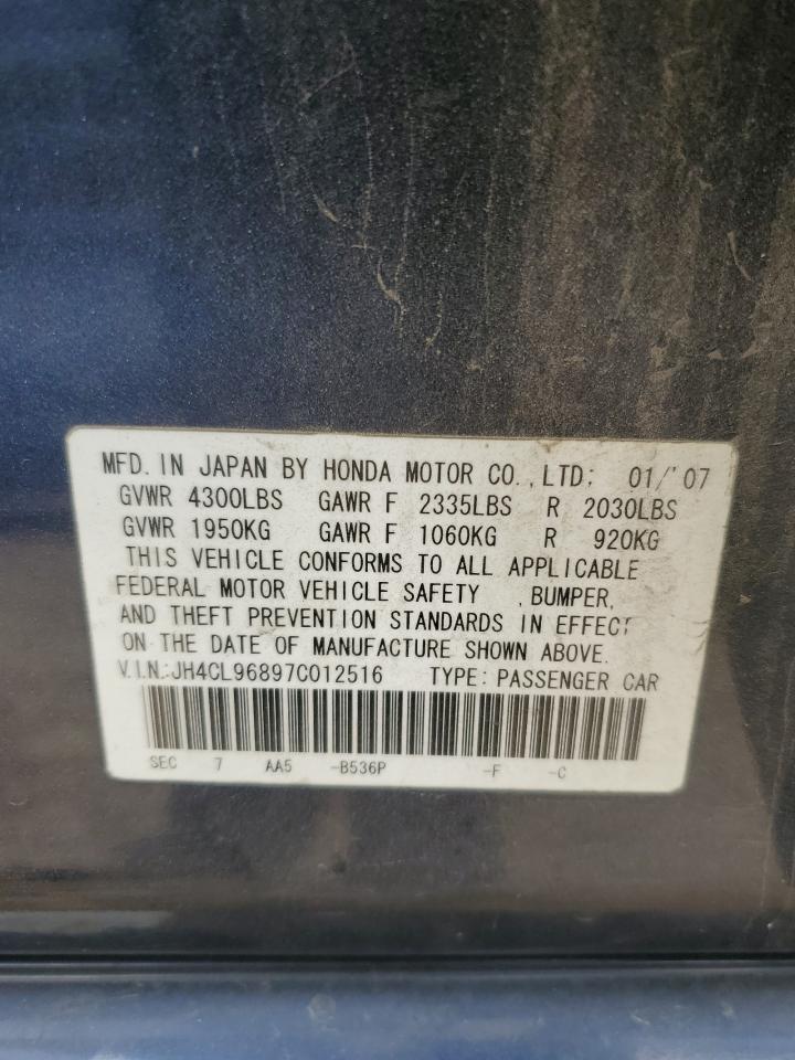 2007 ACURA TSX