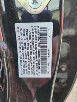 2015 HONDA CIVIC