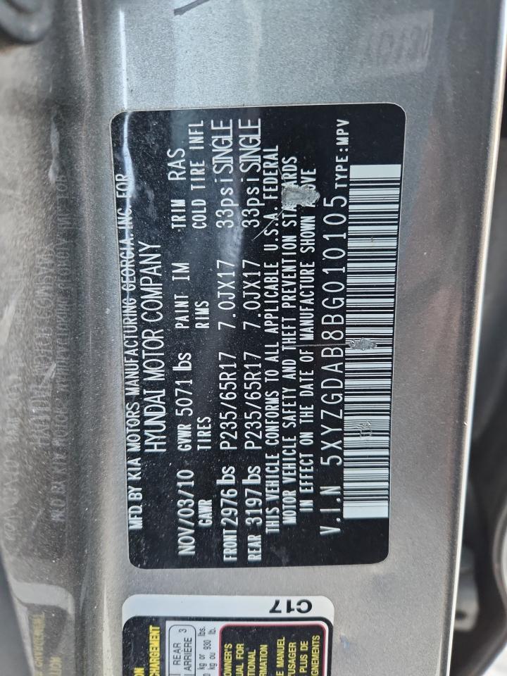 2011 HYUNDAI SANTA FE