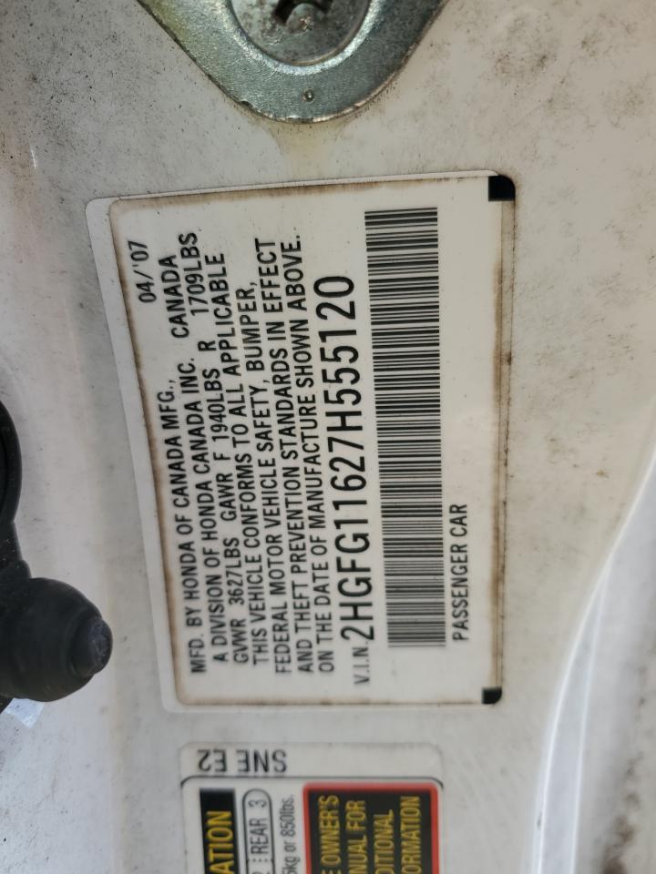 2007 HONDA CIVIC