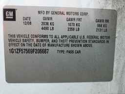 2009 CHEVROLET MALIBU